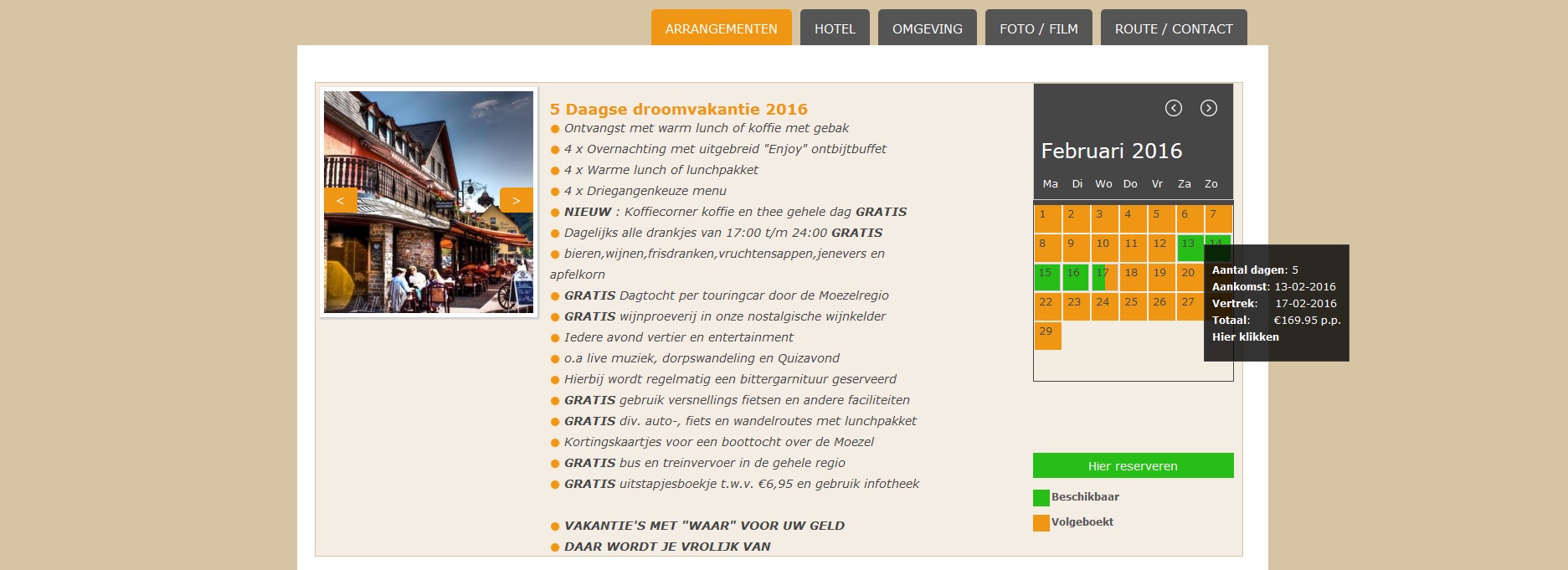 Enjoyhotels Arrangements